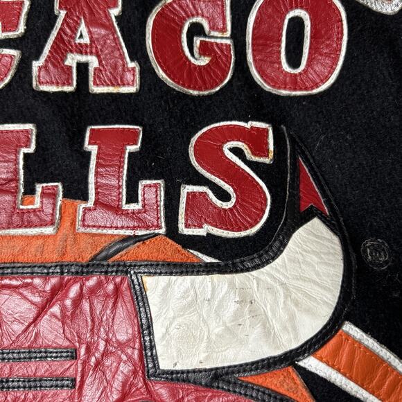 3XLT Jeff Hamilton VINTAGE 72-10 Chicago Bulls Air Jordan 96 NBA champion Jacket - Picture 16 of 16